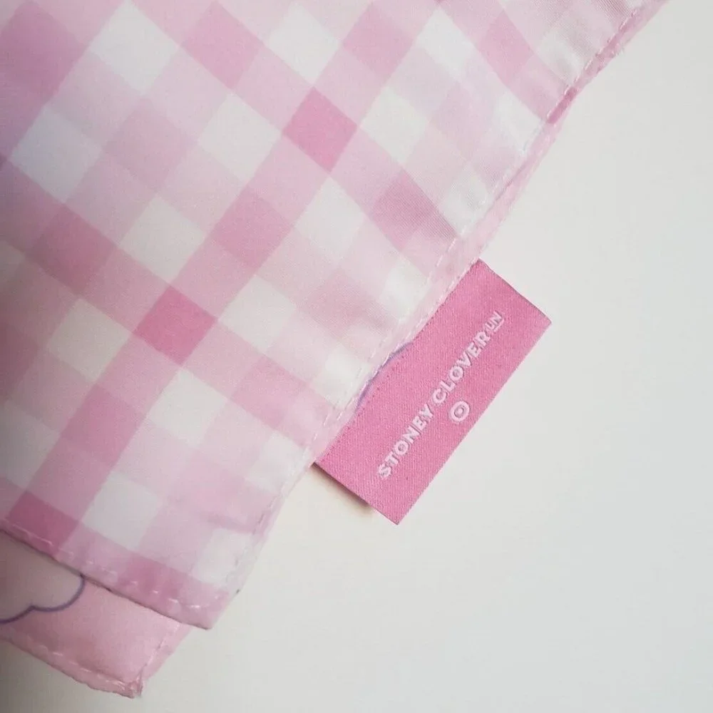 Stoney Clover Ln x Target NWT Reversible Pet Bandana Pink White Rrainbows 🌈 - Picture 6 of 8